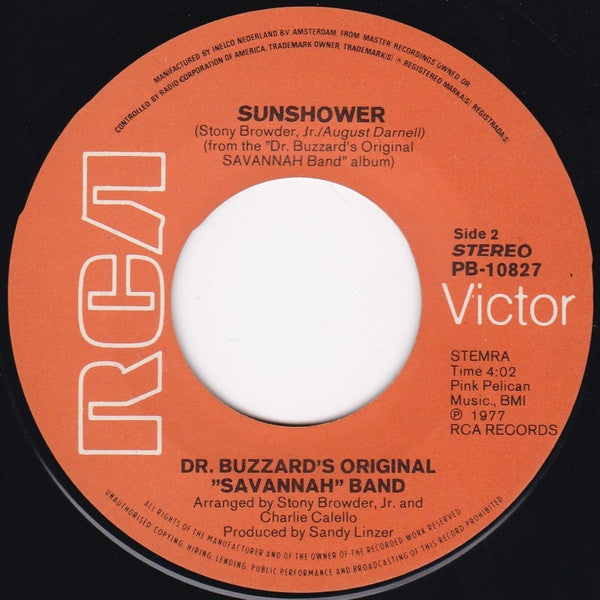 Dr. Buzzard's Original Savannah Band : Cherchez La Femme (7",45 RPM,Single,Stereo)