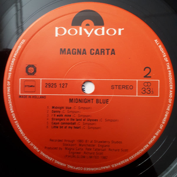 Magna Carta : Midnight Blue (LP, Album)