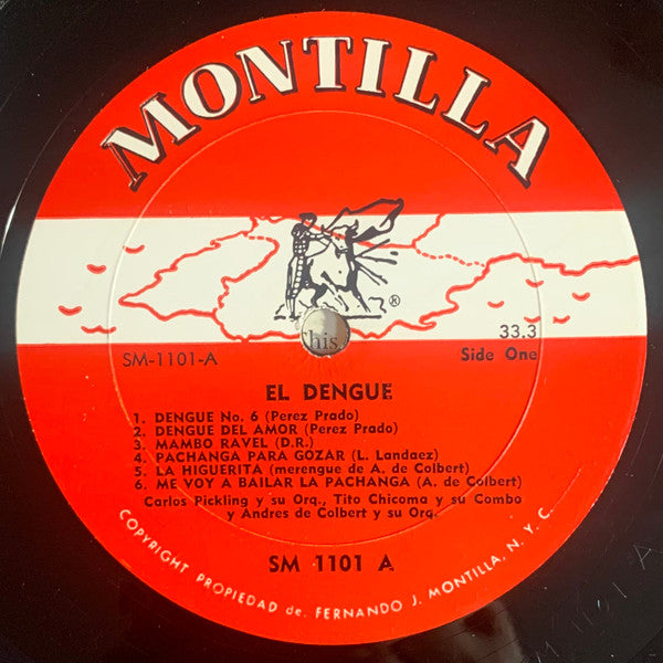 Carlos Pickling Y Orquesta : Uh! Dengue (LP,Album)