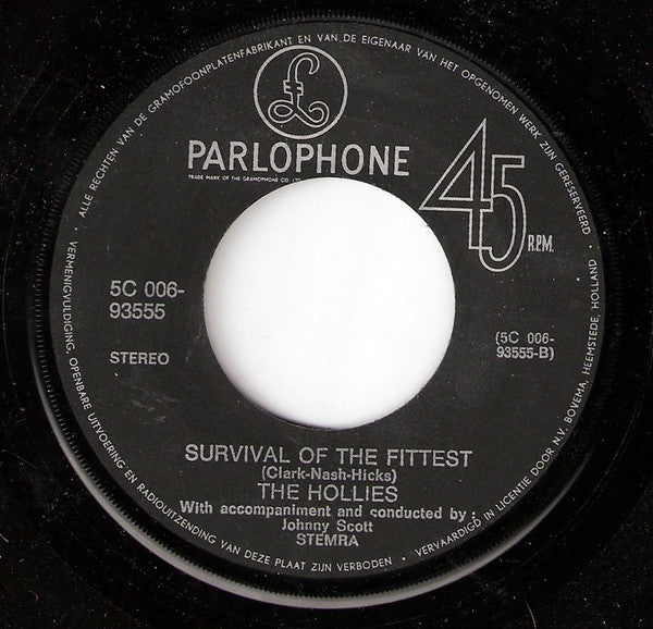 Hollies, The : Man Without A Heart (7",Single,45 RPM)