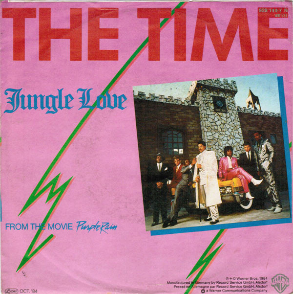 Time, The : Jungle Love (7",45 RPM,Single,Stereo)