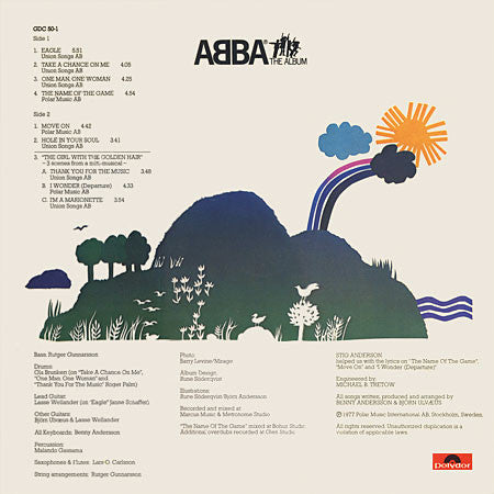 ABBA : The Album (LP,Album,Stereo)