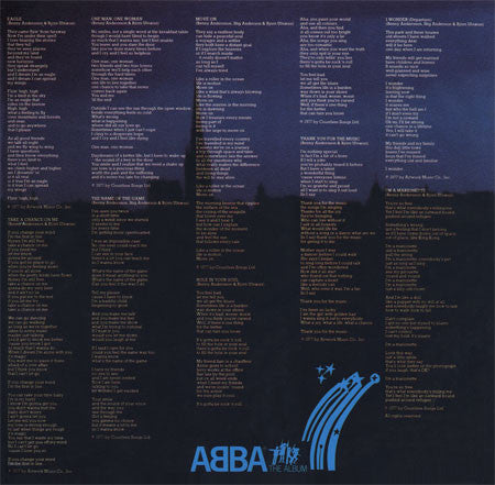 ABBA : The Album (LP,Album,Stereo)
