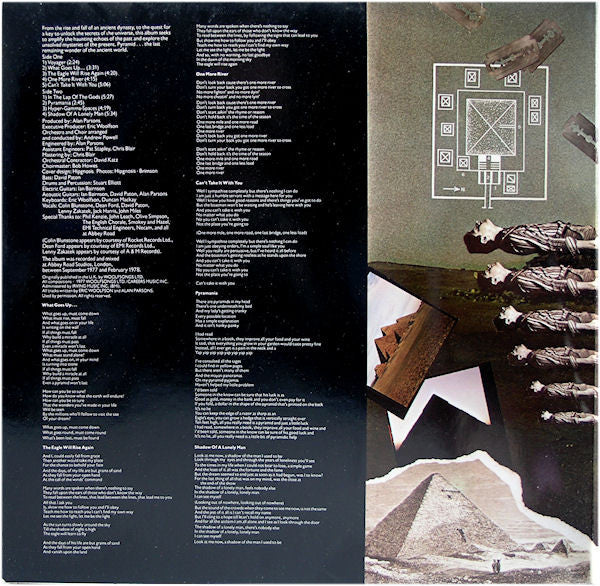 The Alan Parsons Project : Pyramid (LP, Album, RE, Gat)