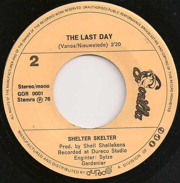 Shelter Skelter : She's A Queen / The Last Day (7",Single)