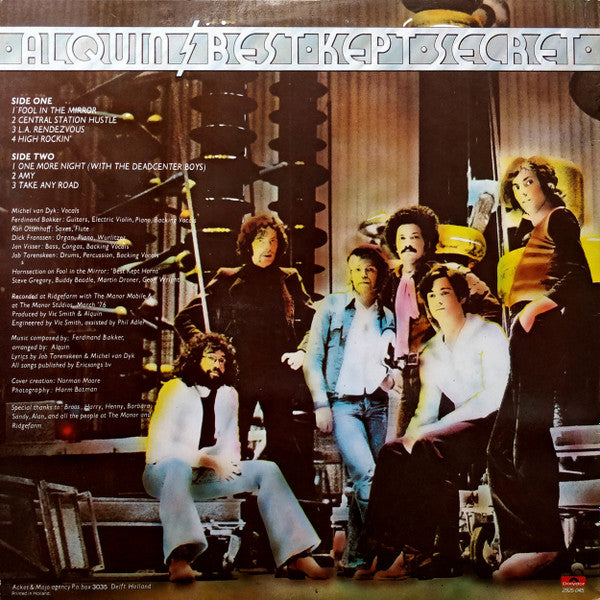Alquin : Best Kept Secret (LP,Album,Stereo)