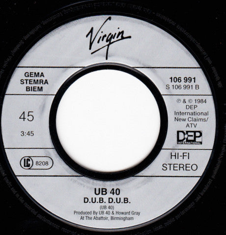UB40 : Riddle Me (7",Single,45 RPM)