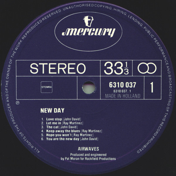 Airwaves (4) : New Day (LP,Album)