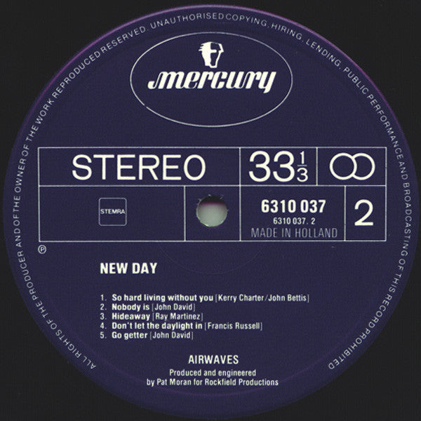 Airwaves (4) : New Day (LP,Album)