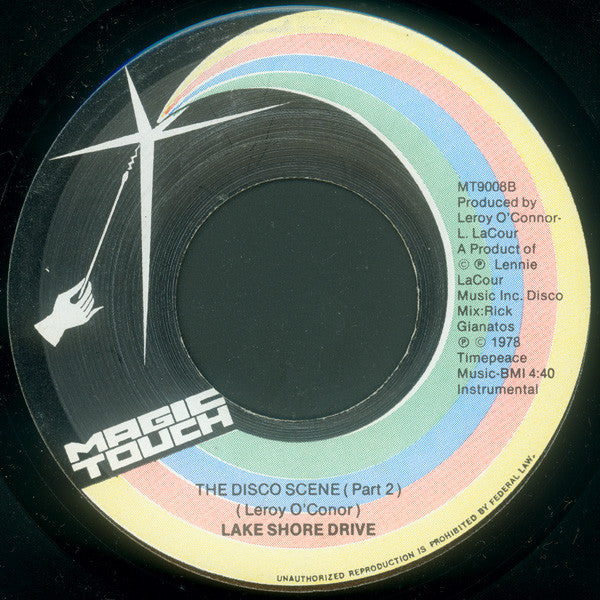 Lake Shore Drive : The Disco Scene (7",45 RPM)