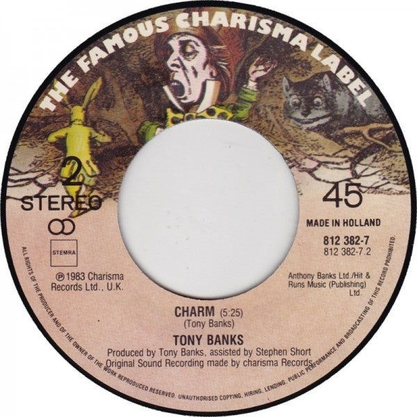 Tony Banks : This Is Love (7",45 RPM)