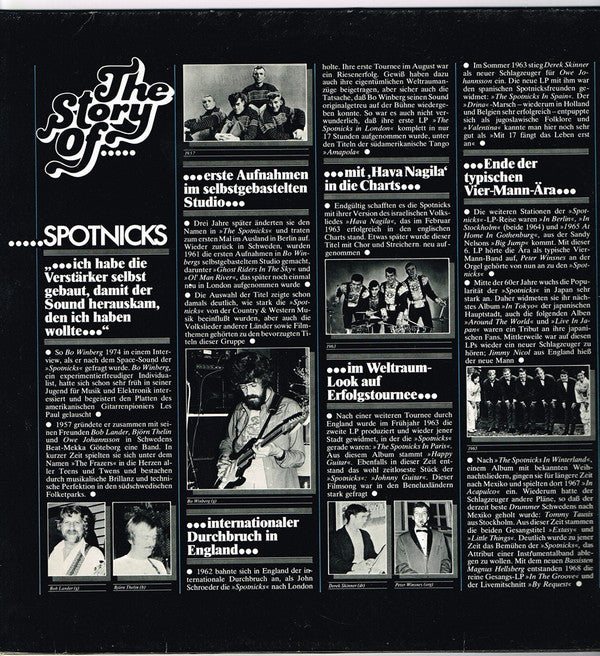 The Spotnicks : The Story Of The Spotnicks (2xLP, Comp)