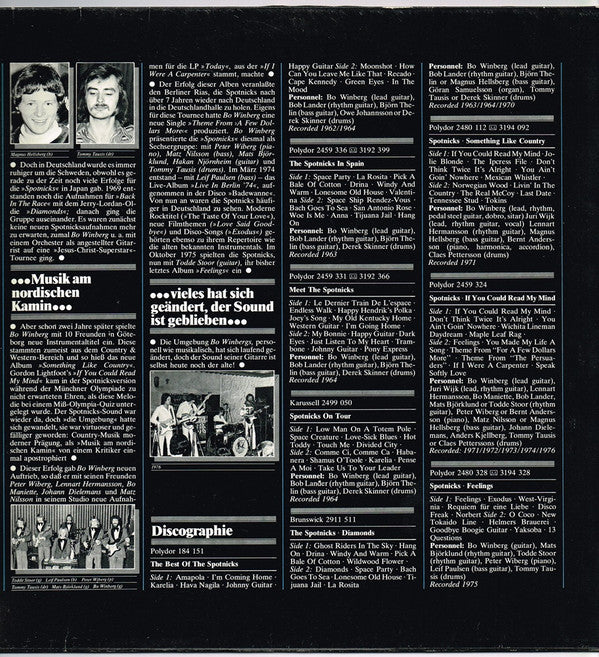 The Spotnicks : The Story Of The Spotnicks (2xLP, Comp)