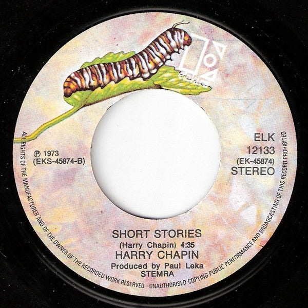 Harry Chapin : Morning D.J. Of W.O.L.D (7",45 RPM,Single,Stereo)