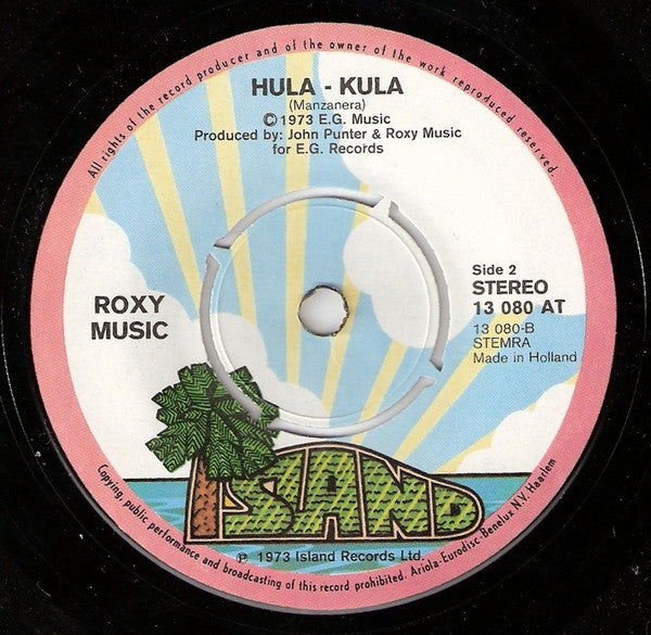 Roxy Music : Street Life (7",Single,45 RPM)