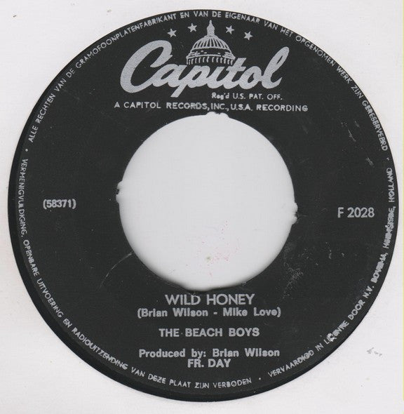 Beach Boys, The : Wild Honey (7",45 RPM,Single)