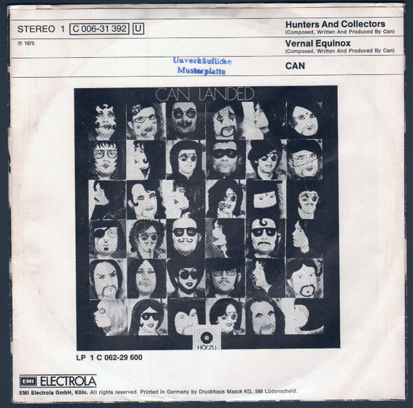 Can : Hunters & Collectors (7",45 RPM,Single)