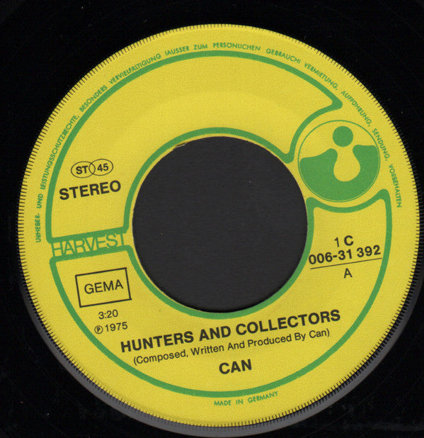 Can : Hunters & Collectors (7",45 RPM,Single)