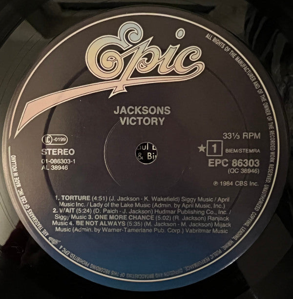 Jacksons* : Victory (LP, Album, Gat)