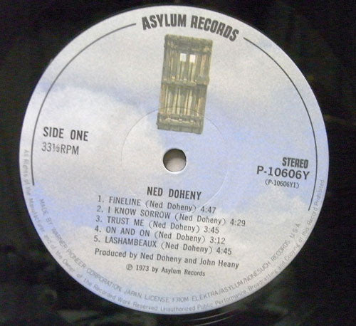 Ned Doheny : Ned Doheny (LP, Album, RE)