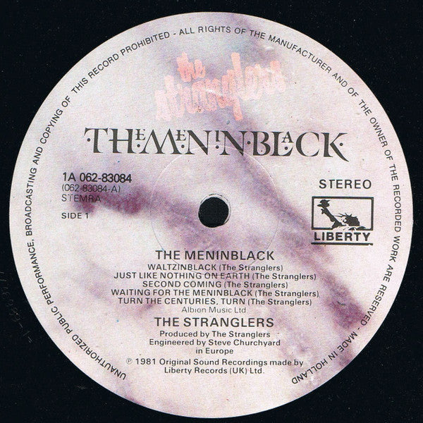 The Stranglers : The Gospel According To The Meninblack (LP, Album, Gat)