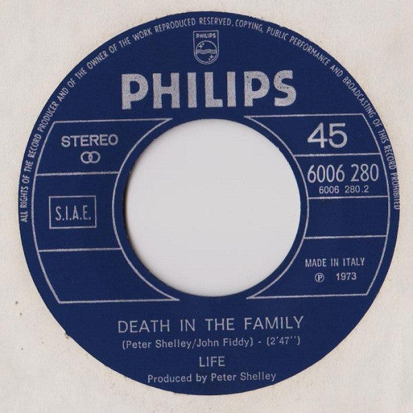 Life (13) : Cat's Eyes (7",45 RPM)