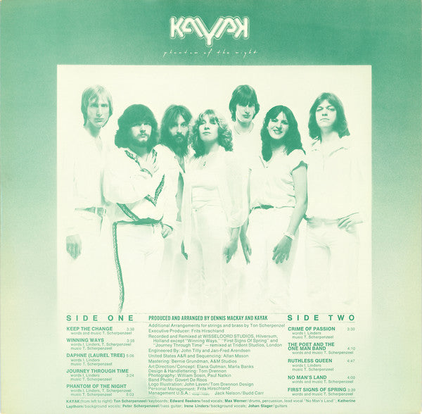 Kayak : Phantom Of The Night (LP,Album)