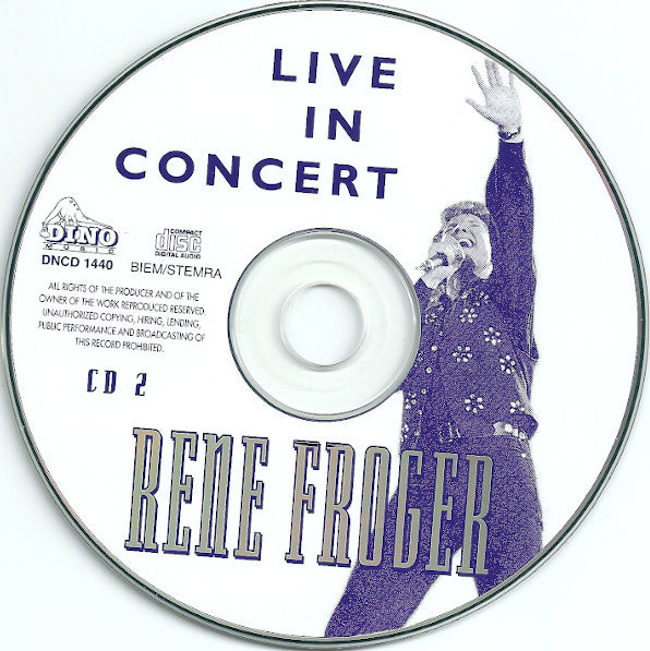René Froger : Live In Concert (Album,Special Edition)