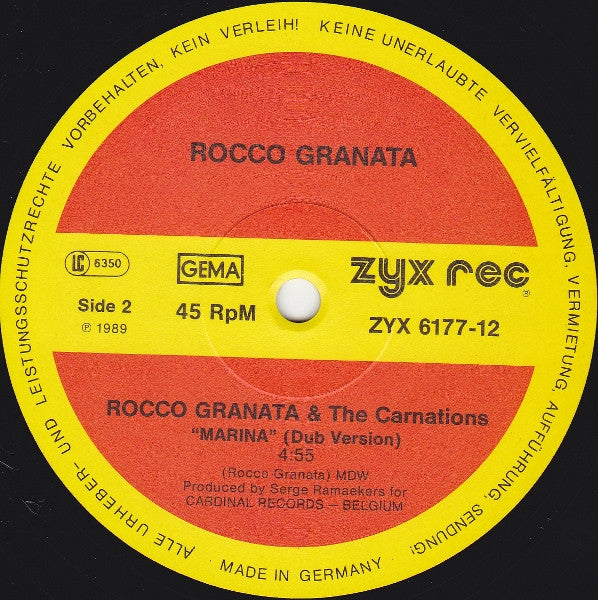 Rocco Granata : Marina (12",45 RPM)