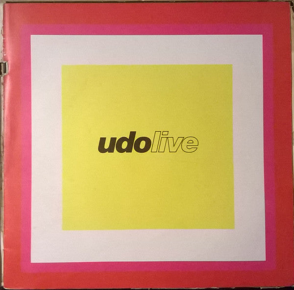 Udo Jürgens : Udo Live (LP)