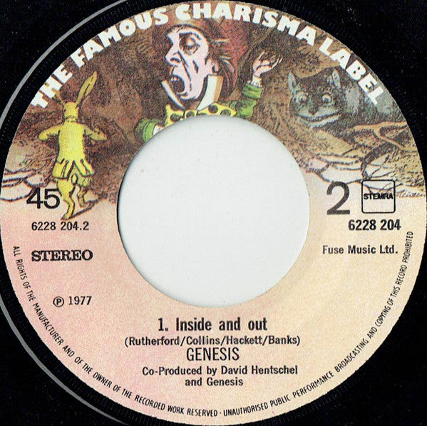 Genesis : Spot The Pigeon (7",45 RPM,EP)