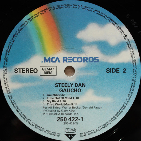 Steely Dan : Gaucho (LP,Album,Reissue,Stereo)