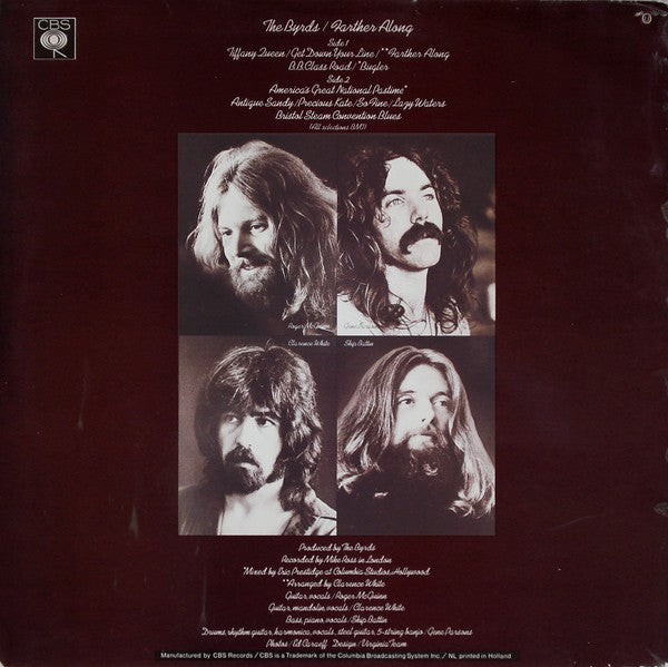 Byrds, The : Farther Along (LP,Album)