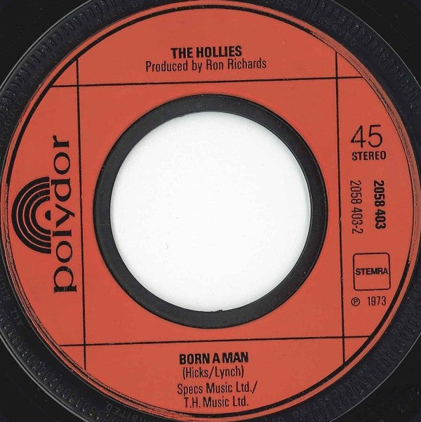 Hollies, The : The Day That Curly Billy Shot Down Crazy Sam McGee (7",45 RPM,Single)