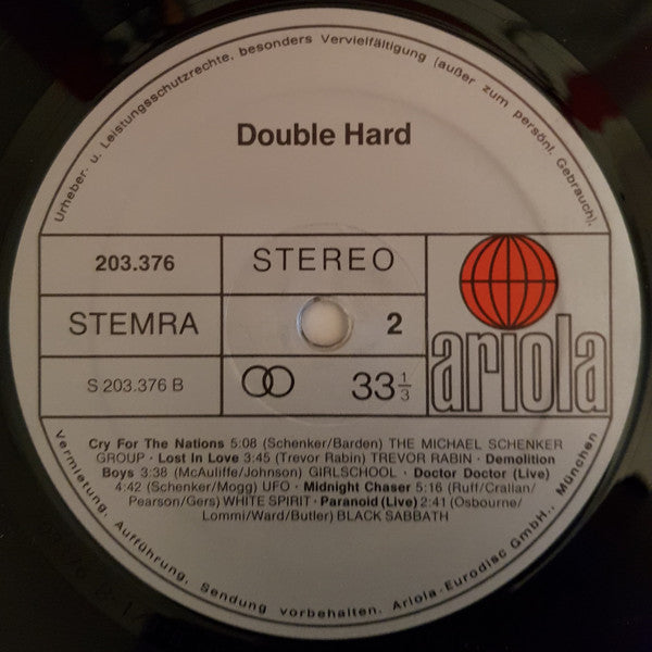 Various : Double Hard (LP,Compilation)