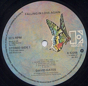 David Gates : Falling In Love Again (LP,Album)