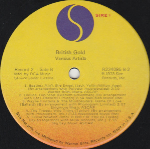 Various : British Gold (LP,Compilation,Club Edition)