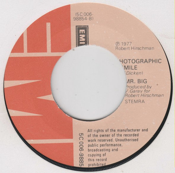 Mr Big : Romeo (7",45 RPM,Single)