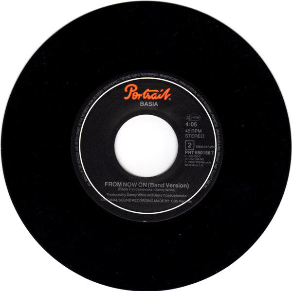 Basia : Run For Cover (7",45 RPM,Single)