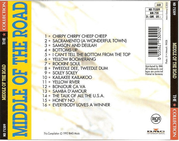 Middle Of The Road : The ★ Collection (Compilation)