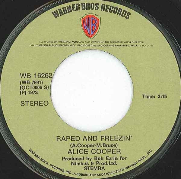 Alice Cooper : No More Mr. Nice Guy (7", Single)