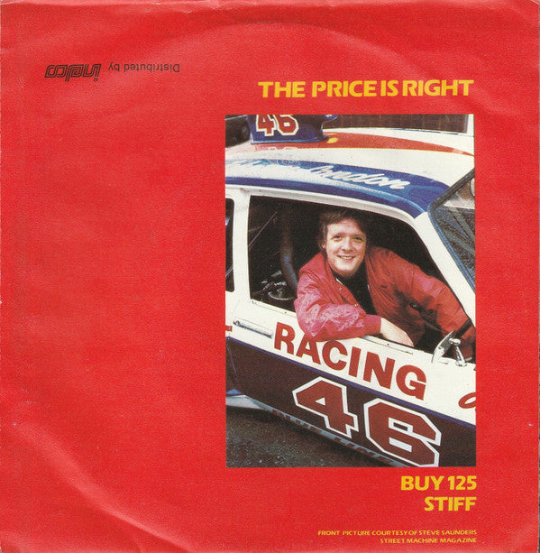 Billy Bremner : Loud Music In Cars (7",45 RPM,Single,Stereo)