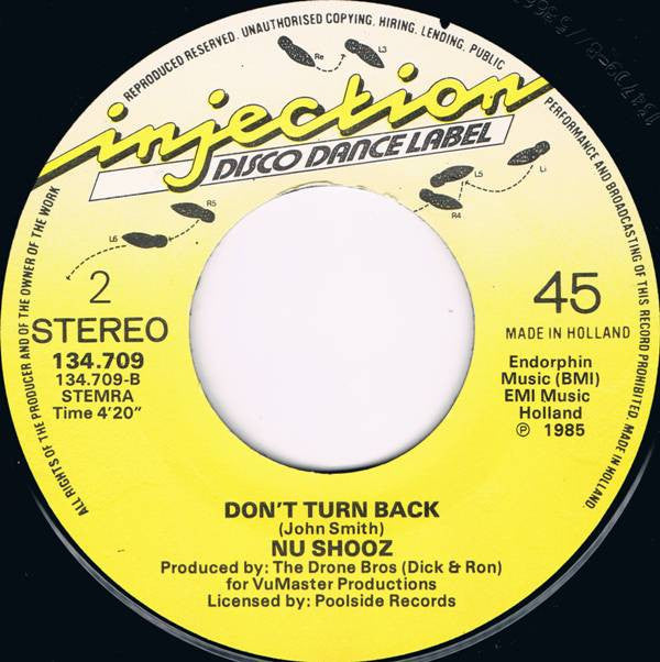 Nu Shooz : I Can't Wait (Dutch Mix) (7",45 RPM)