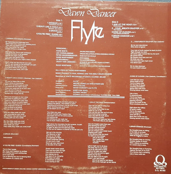 Flyte (3) : Dawn Dancer (LP,Album)