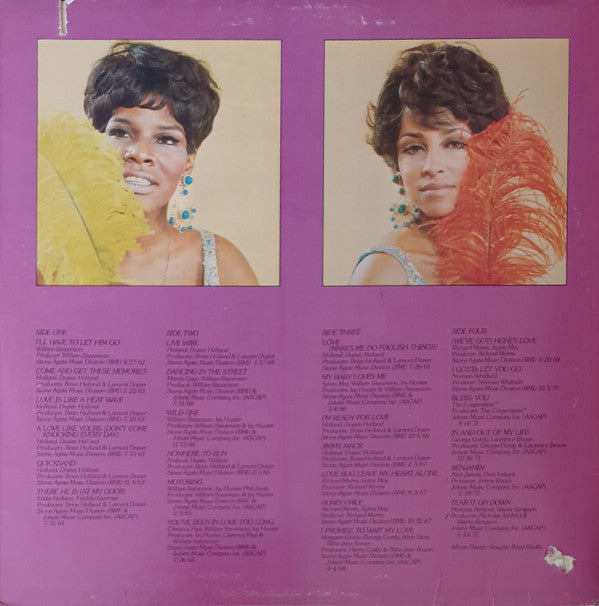 Martha Reeves & The Vandellas : Anthology (2xLP, Comp, Pit)