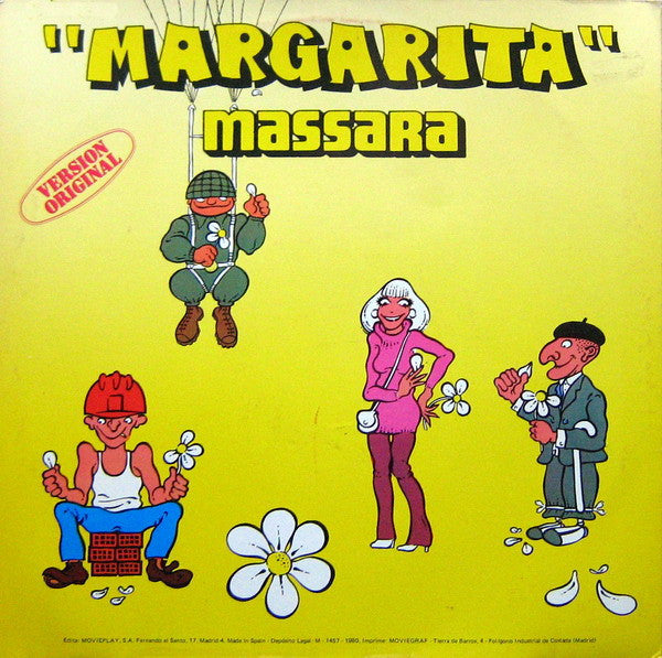 Pino Massara : Margarita (12",Maxi-Single)
