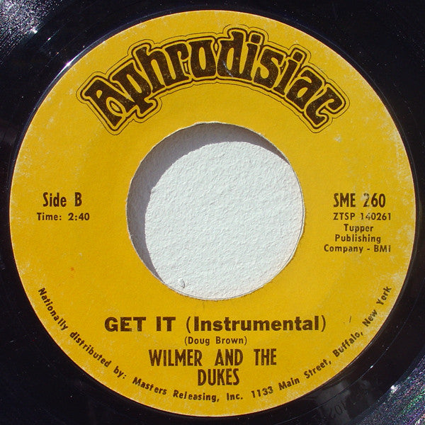 Wilmer & The Dukes : Give Me One More Chance (7",45 RPM,Single,Styrene,Mono)