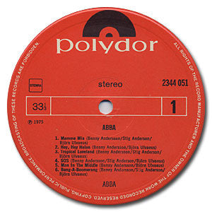 ABBA : ABBA (LP,Album,Stereo)