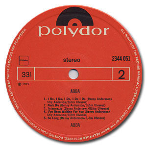 ABBA : ABBA (LP,Album,Stereo)