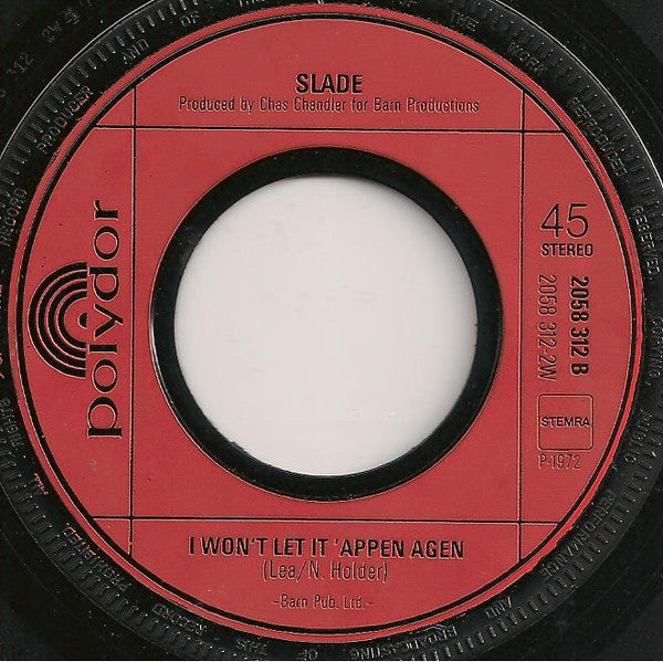 Slade : Gudbuy T' Jane (7",45 RPM,Single)